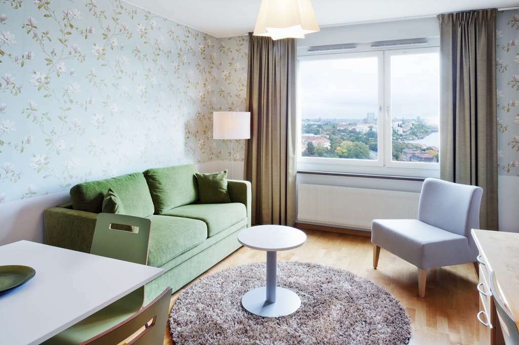 Forenom Aparthotel Stockholm Alvik Oda fotoğraf